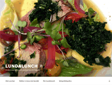 Tablet Screenshot of lundalunch.se
